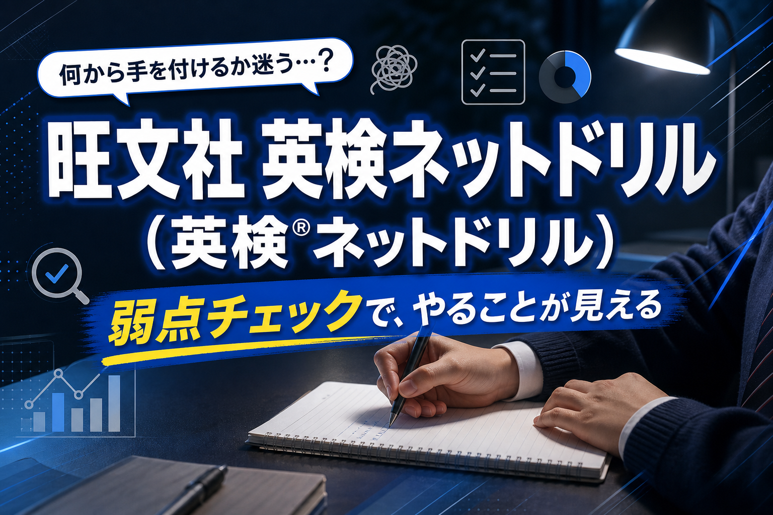 英検の勉強、何から手を付ける？「旺文社 英検ネットドリル」でやることを迷わない学び方 イメージ画像1