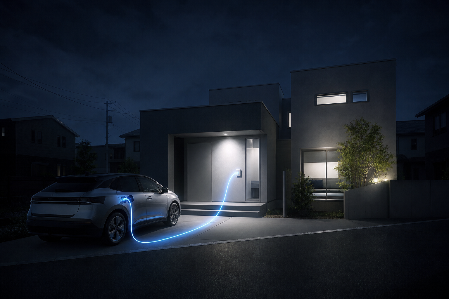 EVの電気を家で使う選択肢。「V2H」で充電も停電対策もまとめて考える