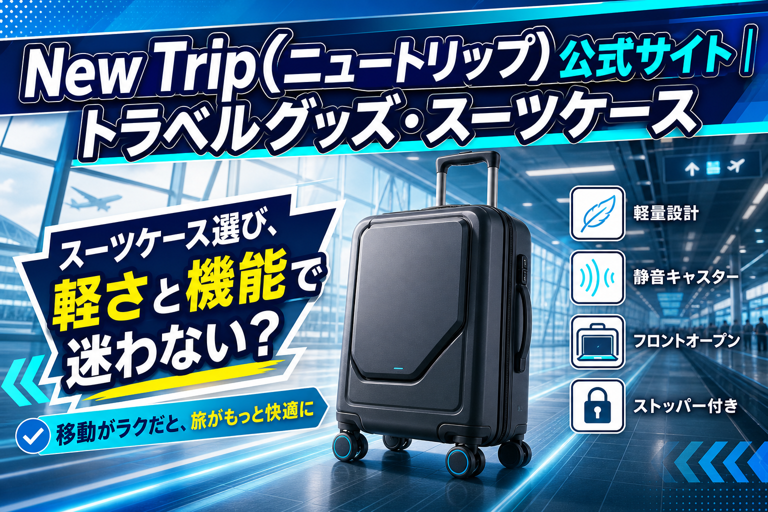 旅のストレスを減らしたい人へ：軽さと機能で選ぶトラベルグッズの探し方 イメージ画像1